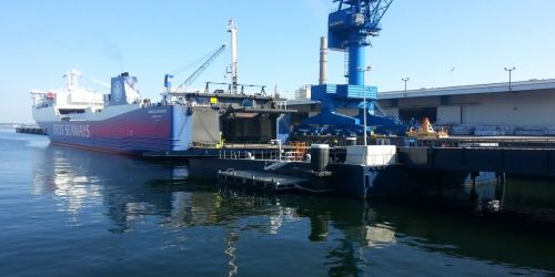 Ostuferhafen RoRo 1 