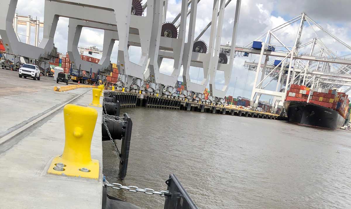 Garden City Terminal Savannah, GA USA ShibataFenderTeam